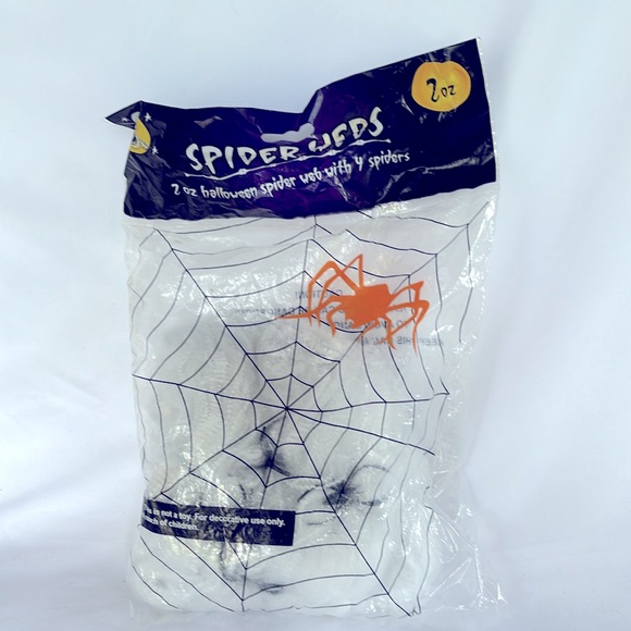 Gently Used Halloween Spider & Spider Web Prop/ Decoration - Picture 3 of 8